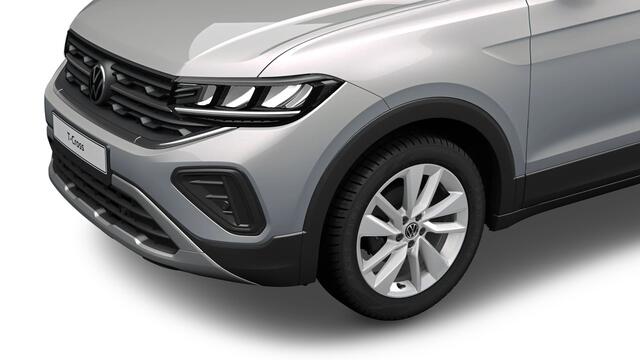 Volkswagen T-Cross 1.0 TSI 115 7DSG Life Edition | 'App-Connect' draadloze smartphone integratie | Achterlichten LED | Afstandscontrolesysteem (Front Assist)