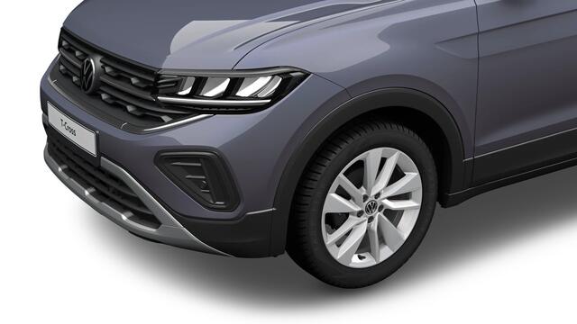 Volkswagen T-Cross 1.0 TSI 95 5MT Life Edition | 'App-Connect' draadloze smartphone integratie | Achterlichten LED | Afstandscontrolesysteem (Front Assist)