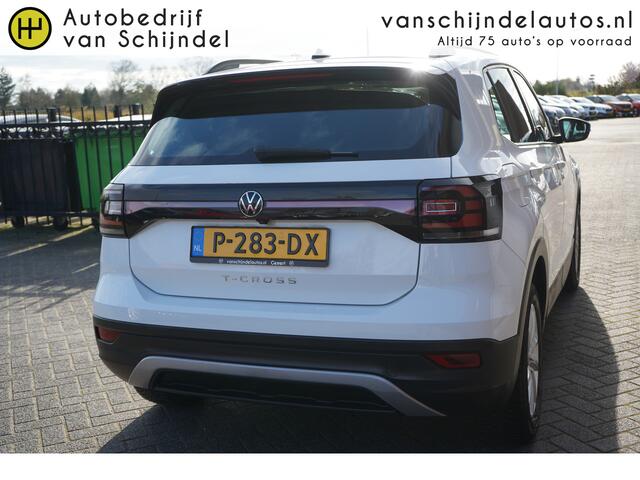 Volkswagen T-Cross 1.0 TSI LIFE BUSINESS ORIGINEEL NEDERLANDS KEURIGE STAAT CAMERA NAVIGATIE ANDROID/APPLECARPLAY ADAPTIEVE CRUISE ECC AIRCO LMV BLUETOOTH 4X ELECTR.RAMEN/SPIEGELS