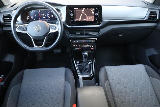 Volkswagen T-Cross 1.0 TSI Life Edition Climatronic, LED, Manila wielen, Cockpit Pro, Comfort pakket, Navigatie 48 maanden 100.000km garantie