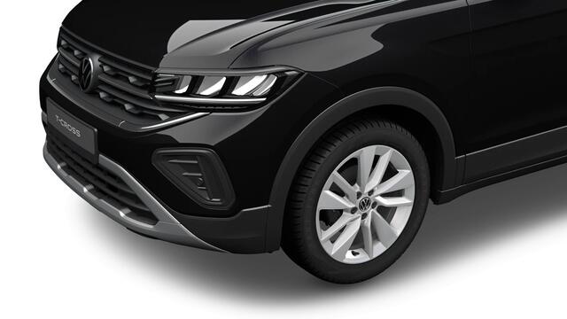 Volkswagen T-Cross Life Edition | 'App-Connect' draadloze smartphone integratie | Achterlichten LED | Afstandscontrolesysteem (Front Assist)