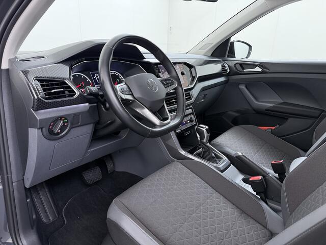 Volkswagen T-Cross 1.0TSI 111PK Automaat Executive-Pack Navi Ecc Adap.Cruise Control Apple Carplay Android Auto Pdc Style Dodehoek detectie Lmv Led Isofix DAB Bluetooth Licht-Regensensor App-Connect 1e Eigenaar Origineel Nederlandse Auto