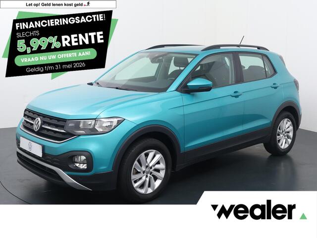 Volkswagen T-Cross 1.0 TSI Life | 95 PK | Achteruitrijcamera | Climate control | Dodehoek detectie | Adaptive Cruise control |
