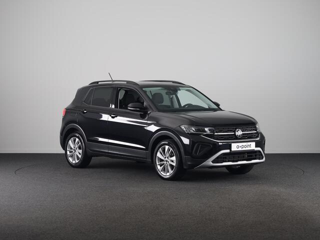 Volkswagen T-Cross 1.0 TSI Life Edition 116 pk Automaat (DSG) | Verlengde garantie | Navigatie via App | Parkeersensoren | Achteruitrijcamera | Autom. airco | Stoelverwarming |