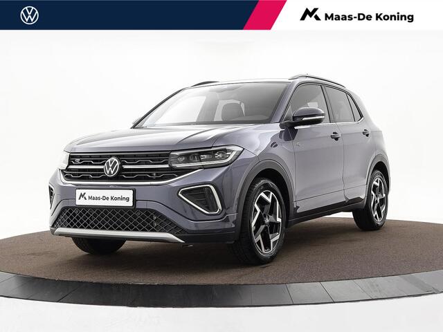 Volkswagen T-Cross 1.5 TSI 150pk DSG R-Line · Camera · Matrix LED · Afneembare Trekhaak · ACC · Stoelverwarming · Apple/Android Car Play · Garantie t/m 18-07-2027