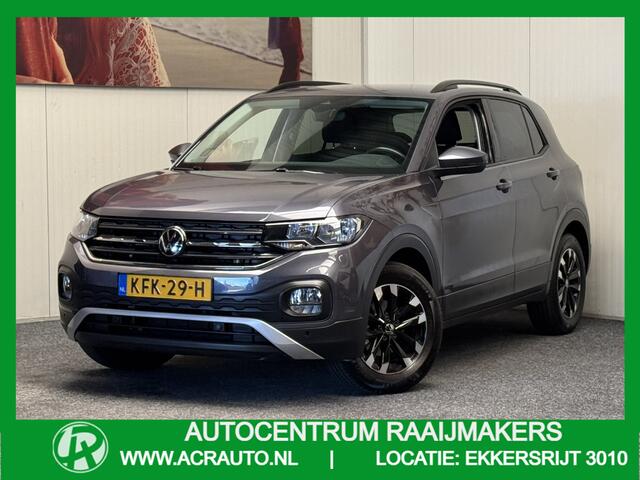 Volkswagen T-Cross 1.0 TSI Style NAVIGATIE ADAPTIVE CRUISE CONTROL CLIMATE CONTROL MEDIA VOORBEREIDING RIJSTROOKSENSOREN DODEHOEKSENSOREN ACHTERUITRIJCAMERA PDC ZEER MOOI !!