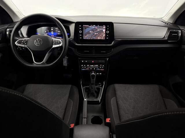 Volkswagen T-Cross 1.0 TSI Life Edition Clima, Navi, Parkeersensoren, Cruise control adaptief, Winterpakket, Virtual desk
