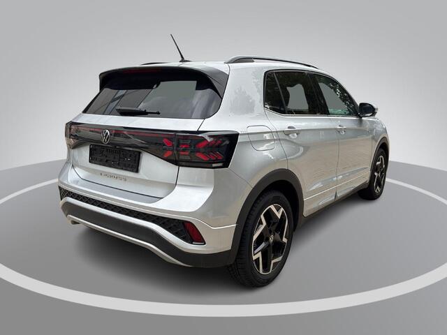 Volkswagen T-Cross 1.5 TSI 150pk DSG R-Line Edition Camera · Afneembare trekhaak · Stoelverwarming · Matrix LED · Apple/Android Car Play · 17"Velgen ·
