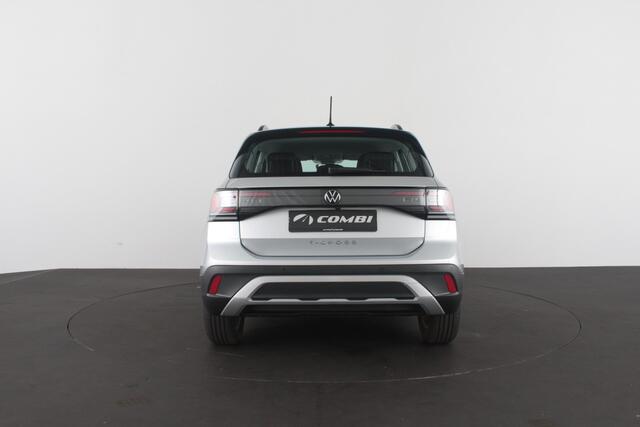 Volkswagen T-Cross 1.0 TSI Life >Camera/Automaat/Stoelverwarming/Reflex Silver