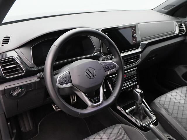 Volkswagen T-Cross 1.5 TSi 150 Pk Automaat R-Line | Adaptive Cruise | Stoelverwarming | Camera | Trekhaak | CarPlay | 17 Inch | 14.694 Km !!