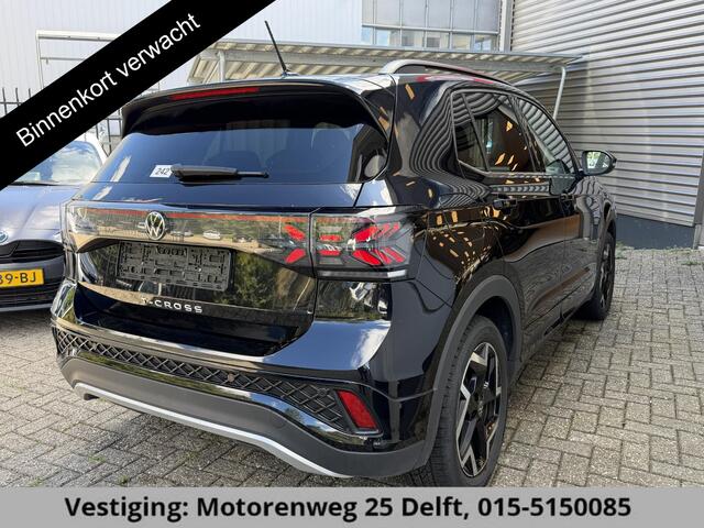Volkswagen T-Cross 1.0 TSI R-Line Edition 115PK GARANTIE TOT 03-2035* . STOEL VERWARMING . CRUISE CONTROL . PARKEERSENSOREN VOOR & ACHTER .