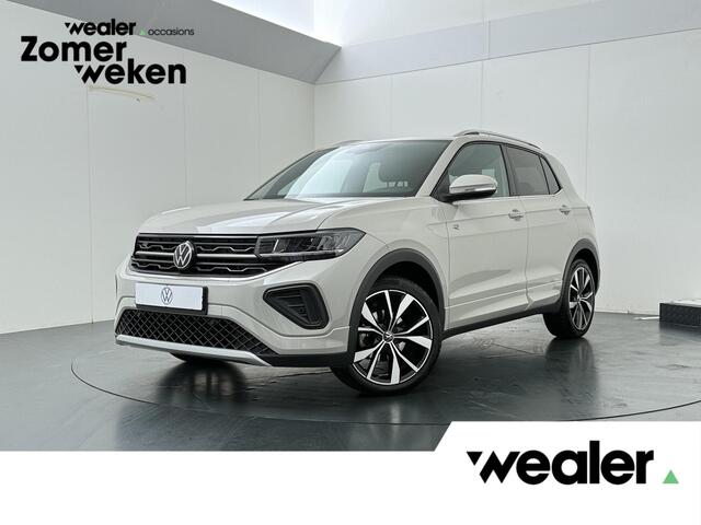 Volkswagen T-Cross 1.0 TSI R-Line | 116 PK | Automaat | Adaptive Cruise Control | Climate control | LED verlichting | Draadloze telefoonlader | Navigatiesysteem | Sfeerverlichting | Parkeersensoren | Apple Carplay / Android Auto |