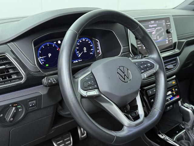 Volkswagen T-Cross 1.0 TSI R-Line | 116 PK | Automaat | Adaptive Cruise Control | Climate control | LED verlichting | Draadloze telefoonlader | Navigatiesysteem | Sfeerverlichting | Parkeersensoren | Apple Carplay / Android Auto |