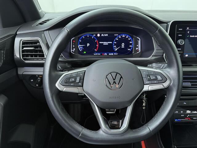 Volkswagen T-Cross 1.0 TSI R-Line | 116 PK | Automaat | Adaptive Cruise Control | Climate control | LED verlichting | Draadloze telefoonlader | Navigatiesysteem | Sfeerverlichting | Parkeersensoren | Apple Carplay / Android Auto |
