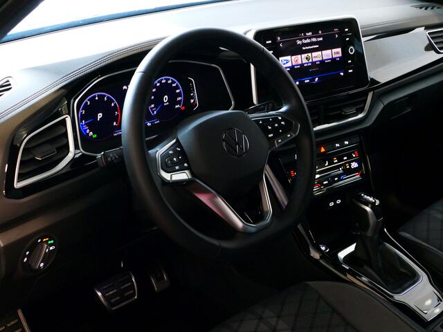 Volkswagen T-Roc 1.5 TSI 150PK R-LINE EVO IQ LIGHT ALCANTARA ELEK.KLEP CARPLAY STOEL/STUUR VERW. 18"LMV VIR.COCKPIT 06/2024