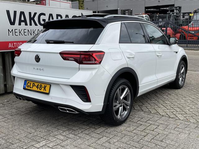 Volkswagen T-Roc 1.5 TSI R-Line Business 17"/Panoramadak/IQ Light/Virtual Cockpit/Adaptieve cruise/Stoelverwarming/Apple Carplay & Android Auto/Camera/PDC v+a