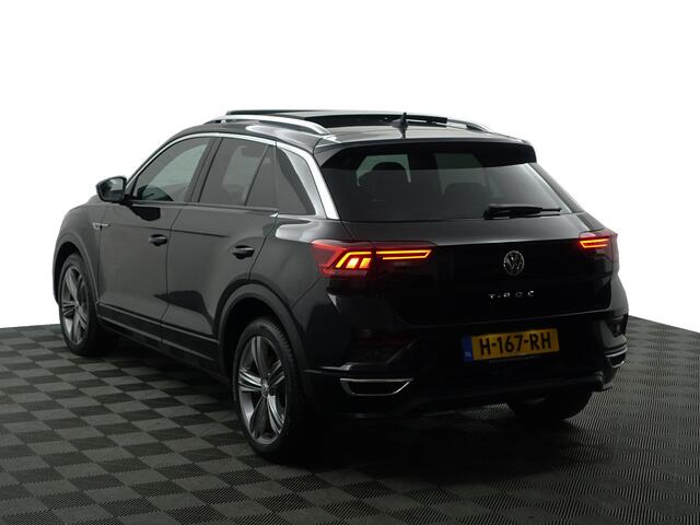 Volkswagen T-Roc 1.5 TSI R Line Aut+ Panoramadak, Stuur/Stoelverwarming, Carplay, Keyless, Beats Audio, Sfeerverlichting