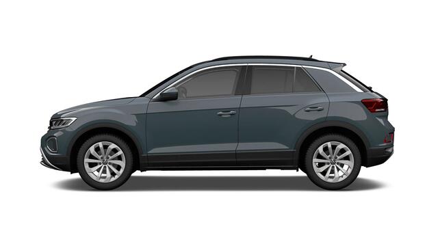 Volkswagen T-Roc 1.0 TSI 116 6MT Life Edition Zijruiten achter en achterruit getint 65% lichtabsorberend | Rijstrookbehoudassistent (Lane Assist)