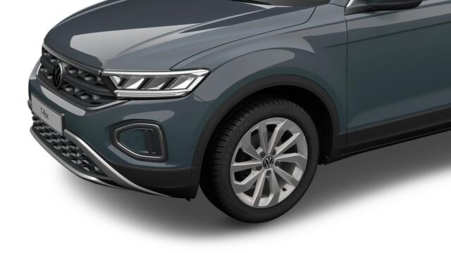 Volkswagen T-Roc 1.0 TSI 116 6MT Life Edition Zijruiten achter en achterruit getint 65% lichtabsorberend | Rijstrookbehoudassistent (Lane Assist)