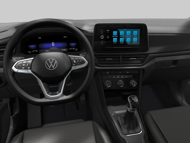 Volkswagen T-Roc Edition 1.0 TSI 116 pk 6 versn. Hand · Multifunctioneel stuurwiel · Parkeersensor voor en achter ·
