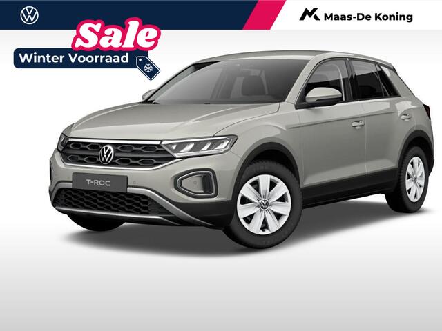 Volkswagen T-Roc Edition 1.0 85 kW / 116 pk TSI SUV 6 versn. Hand Volkswagen T-Roc Edition 1.0 TSI 116 pk 6 versn. Hand · Multifunctioneel stuurwiel · Parkeersensor voor en achter ·