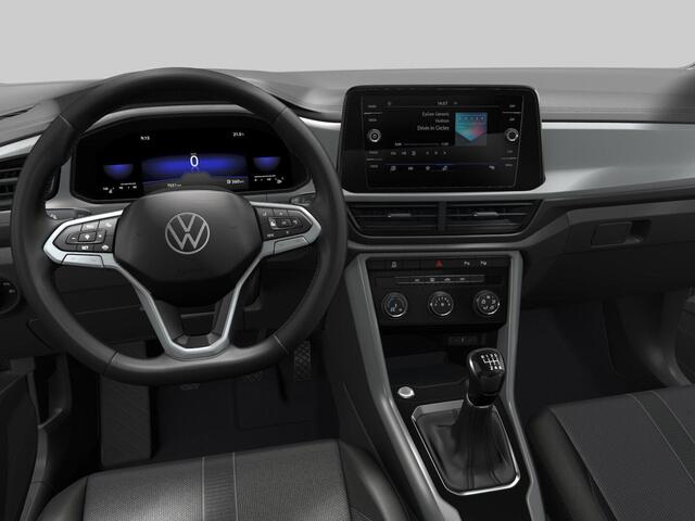 Volkswagen T-Roc 1.0 TSI Oranje Edition, 116 pk 6 versn. Hand · Airconditioning automatisch, 2-zone (climatronic) · Multimedia pakket · Oranje Edition ·