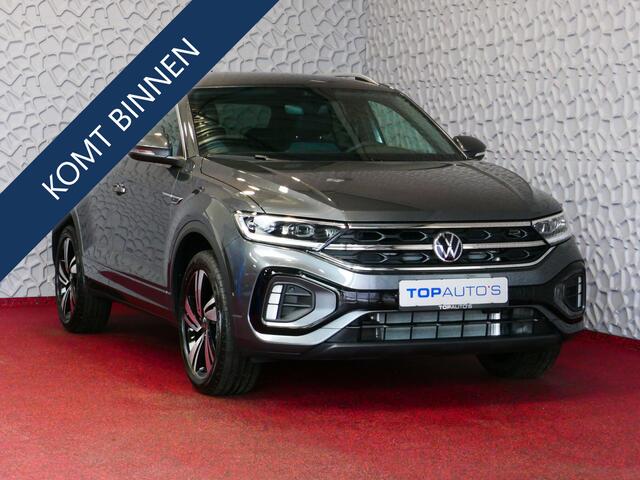 Volkswagen T-Roc 1.5 TSI 150PK R-LINE EVO IQ LIGHT ALCANTARA ELEK.KLEP CARPLAY STOEL/STUUR VERW. 18"LMV VIR.COCKPIT 06/2024 RLINE R LINE 70 BIJNA NIEUWE VOLKSWAGEN'S UIT VOORRAAD LEVERBAAR