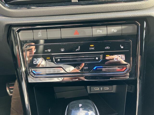 Volkswagen T-Roc 1.5 TSI 150pk DSG R-Line Business · Camera · IQ Light · Keyless · Apple/Android Car Play · Elek. Achterklep · 18"Velgen · Optiekpakket Zwart · Sportstoelen · Garantie t/m 22-05-2028 of 100.000km