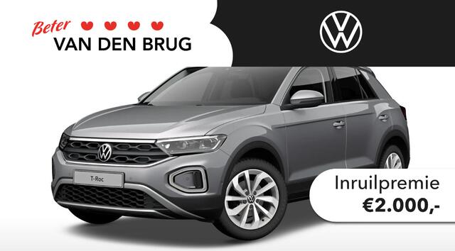Volkswagen T-Roc 1.0 TSI Life Edition | Navigatie | Camera | Draadloze Telefoonlader | LMV 17 Inch