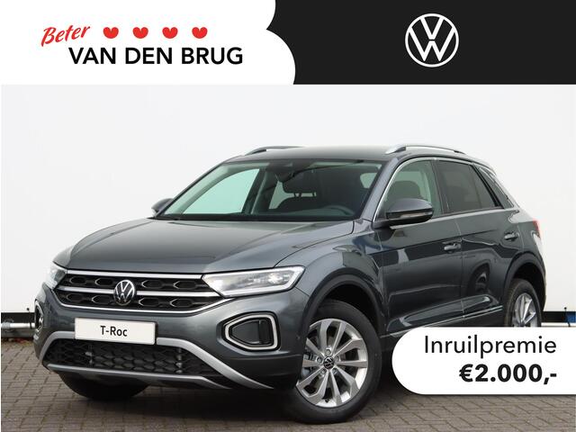 Volkswagen T-Roc 1.0 TSI Life Edition | LED plus | Climatronic | Navigatie | Camera |