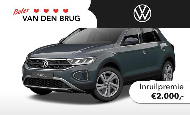Volkswagen T-Roc 1.0 TSI Life Edition | Camera | Trekhaak | Parkeersensoren | 17" Lmv |