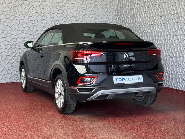 Volkswagen T-Roc Cabrio TSI VIR.COCKPIT CARPLAY NAVI IQ.LED STOEL/STUUR.VERW DAB ADAP.CRUISE 05/2024 70 BIJNA NIEUWE VOLKSWAGEN'S UIT VOORRAAD LEVERBAAR