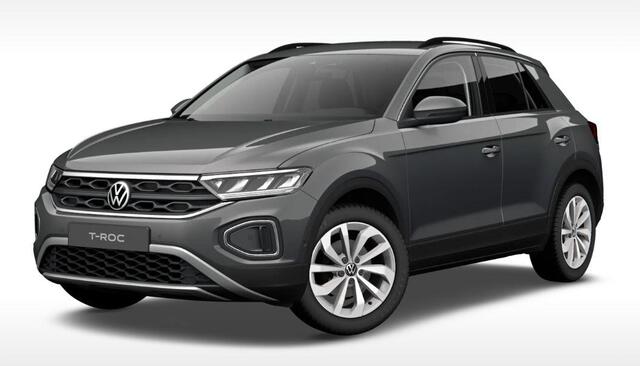 Volkswagen T-Roc 1.0 TSI Life Edition | Camera | Cruise Control Adaptief | Keyless | Digitale Cockpit | Carplay | ¤2000,- inruilpremie! |
