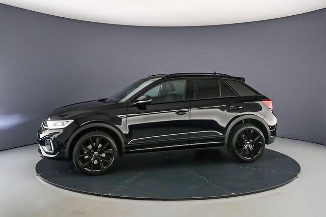 Volkswagen T-Roc R-Line 1.5 TSI 150pk DSG Automaat Black style, Adaptive cruise control, Achteruitrijcamera, LED matrix koplampen, Elektrische achterklep, Navigatie, Parkeersensoren