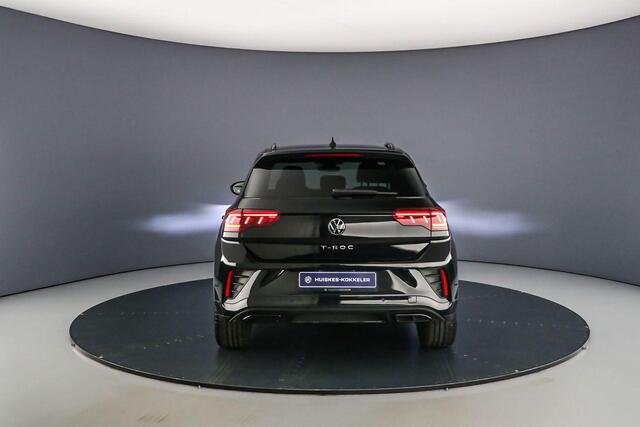 Volkswagen T-Roc R-Line 1.5 TSI 150pk DSG Automaat Black style, Adaptive cruise control, Achteruitrijcamera, LED matrix koplampen, Elektrische achterklep, Navigatie, Parkeersensoren