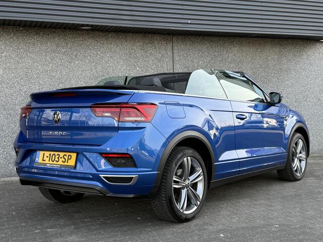 Volkswagen T-Roc Cabrio 1.5 TSI R-Line Stoelverwarming | LED | Navi | Ravenna Blue | DAB | Carplay