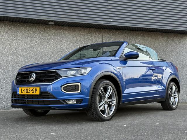 Volkswagen T-Roc Cabrio 1.5 TSI R-Line Stoelverwarming | LED | Navi | Ravenna Blue | DAB | Carplay
