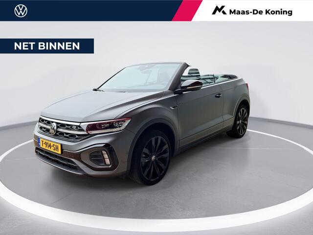 Volkswagen T-Roc Cabrio 1.5 TSI 150pk DSG R-Line Edition Grey · Camera · Beats Audio · Keyless · Lederen Bekleding · Side Assist · Stuur- & Stoelverwarming · Matrix LED · Parkeerassistent ·