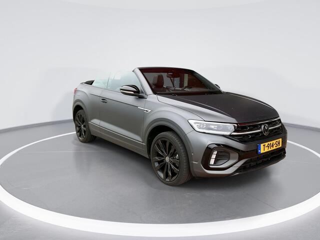 Volkswagen T-Roc Cabrio 1.5 TSI 150pk DSG R-Line Edition Grey · Camera · Beats Audio · Keyless · Lederen Bekleding · Side Assist · Stuur- & Stoelverwarming · Matrix LED · Parkeerassistent ·
