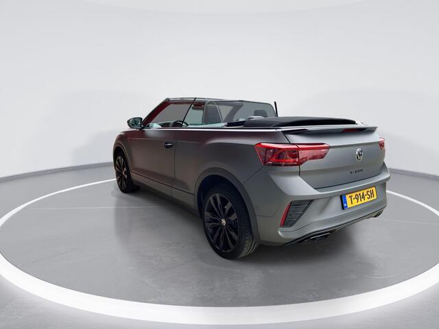 Volkswagen T-Roc Cabrio 1.5 TSI 150pk DSG R-Line Edition Grey · Camera · Beats Audio · Keyless · Lederen Bekleding · Side Assist · Stuur- & Stoelverwarming · Matrix LED · Parkeerassistent ·