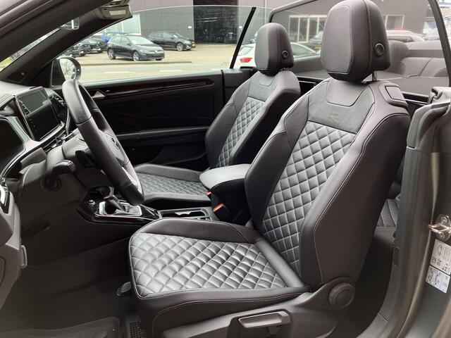 Volkswagen T-Roc Cabrio 1.5 TSI 150pk DSG R-Line Edition Grey · Camera · Beats Audio · Keyless · Lederen Bekleding · Side Assist · Stuur- & Stoelverwarming · Matrix LED · Parkeerassistent ·