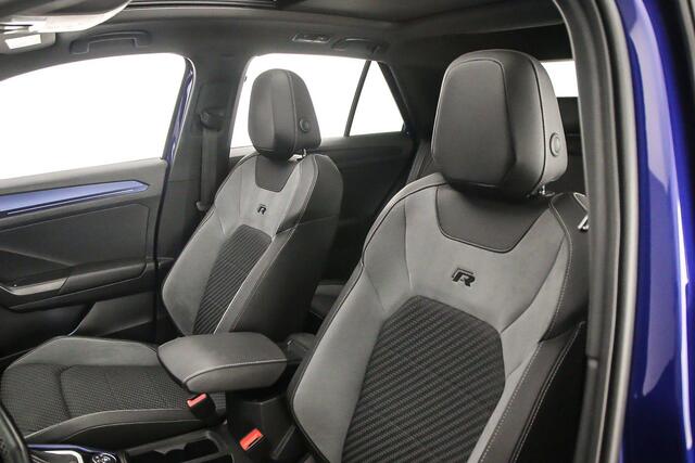 Volkswagen T-Roc R 2.0 TSI 300pk DSG Automaat Trekhaak, Panoramadak, Adaptive cruise control, Achteruitrijcamera, Navigatie, Elektrische achterklep, Stoelverwarming, App connect, Parkeersensoren