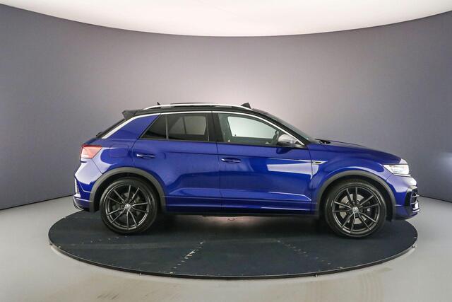 Volkswagen T-Roc R 2.0 TSI 300pk DSG Automaat Trekhaak, Panoramadak, Adaptive cruise control, Achteruitrijcamera, Navigatie, Elektrische achterklep, Stoelverwarming, App connect, Parkeersensoren