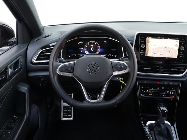 Volkswagen T-Roc 1.5 TSI R-Line | LED Plus | Dodehoekdetectie | Stoelverwarming | Navigatie | App-Connect | Adaptive Cruise |