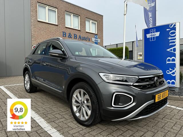 Volkswagen T-Roc 1.5 TSI 150pk DSG Style l ACC l CAMERA l ECC l LED l NAVI l STOEL/STUUR VERW. l 7.900km