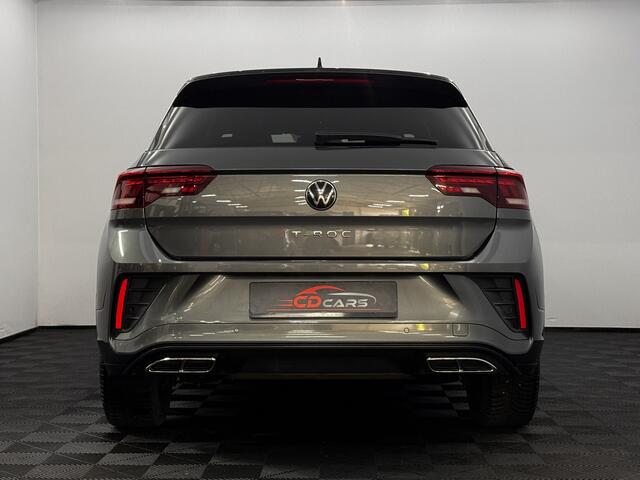 Volkswagen T-Roc 1.0 TSI R-Line Half leder, Camera, Apple carplay, Virtual desk, Cruise control adaptief, Massage stoelen