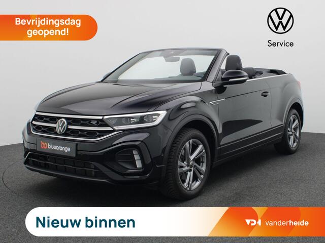 Volkswagen T-Roc Cabrio 1.5 TSI R-Line 150PK DSG Adaptieve Cruise Controle, Stoel-Stuurverwarming, Side Assist, Navi, Parkeersensoren voor en achter, Full LED, Trekhaak, 17" LM Velgen