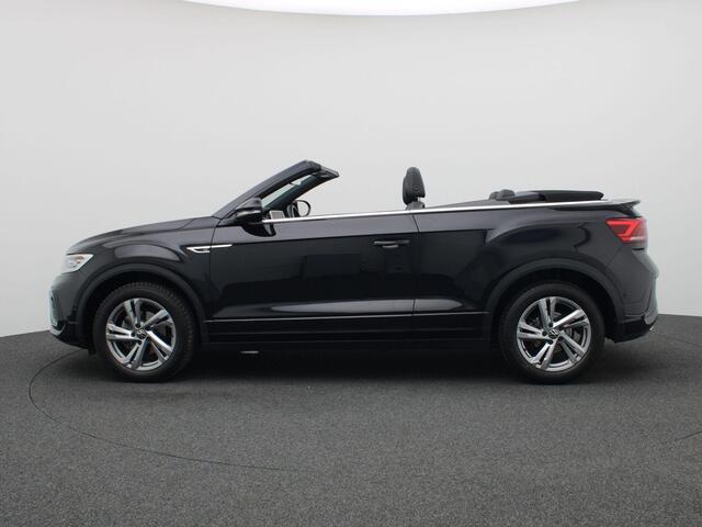 Volkswagen T-Roc Cabrio 1.5 TSI R-Line 150PK DSG Adaptieve Cruise Controle, Stoel-Stuurverwarming, Side Assist, Navi, Parkeersensoren voor en achter, Full LED, Trekhaak, 17" LM Velgen