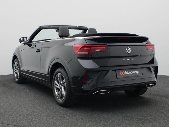 Volkswagen T-Roc Cabrio 1.5 TSI R-Line 150PK DSG Adaptieve Cruise Controle, Stoel-Stuurverwarming, Side Assist, Navi, Parkeersensoren voor en achter, Full LED, Trekhaak, 17" LM Velgen
