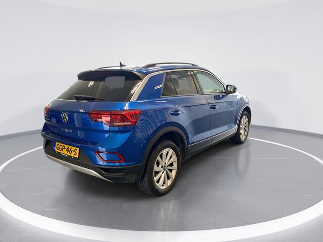 Volkswagen T-Roc 1.5 TSI 150pk DSG Life Edition · Camera · Side Assist · Keyless · ACC · Parkeerassistent · Apple/Android Car Play · Elek. Inklapbare Spiegels · Garantie t/m 29-07-2028 of 100.000km
